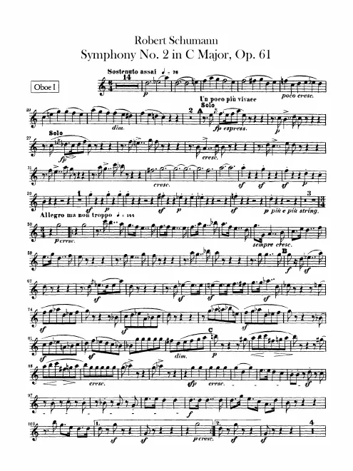 Oboe 1, 2