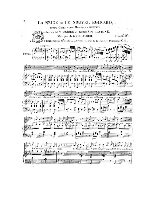 No.4, Ronde: "Lorsque l'hiver enchaîne les flots" (Act II, No.5b)