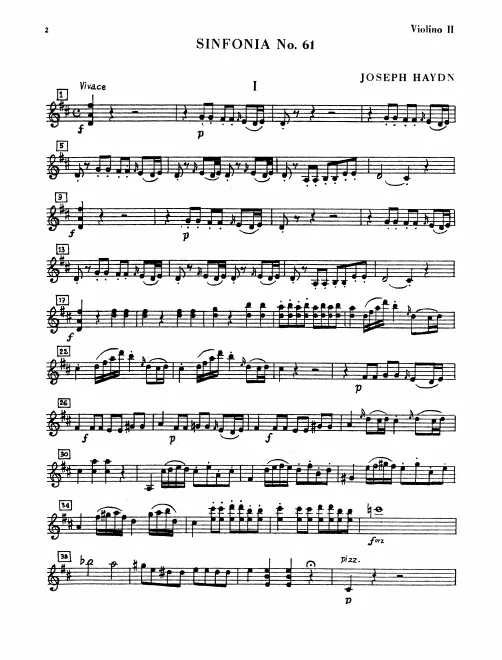 Violins II
