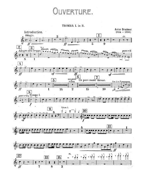 Trumpet 1, 2 (B)