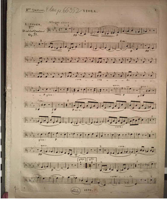 Viola (Quartet 2)