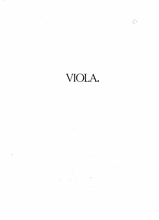 Viola part