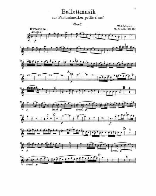 Oboe 1, 2