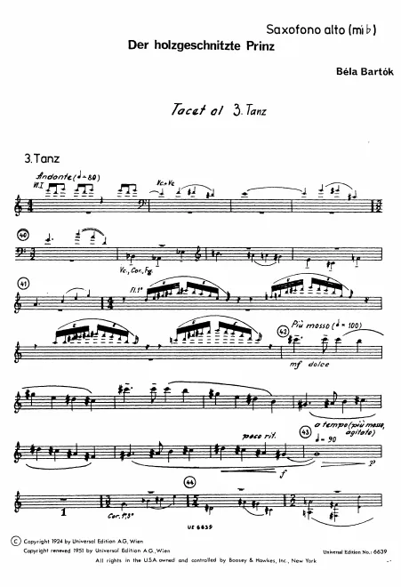 Alto Saxophone (E)