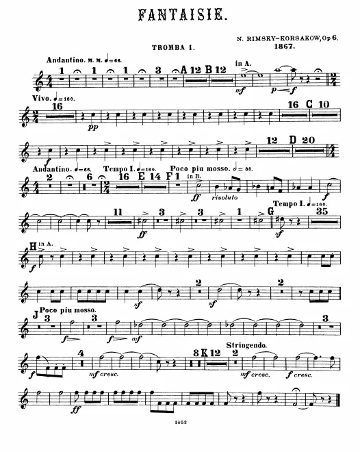 Trumpet 1, 2 (A)