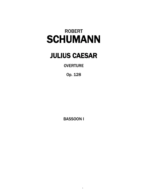 Bassoon 1, 2