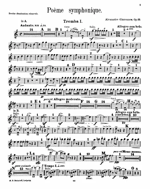Trumpet 1, 2 (A/B)