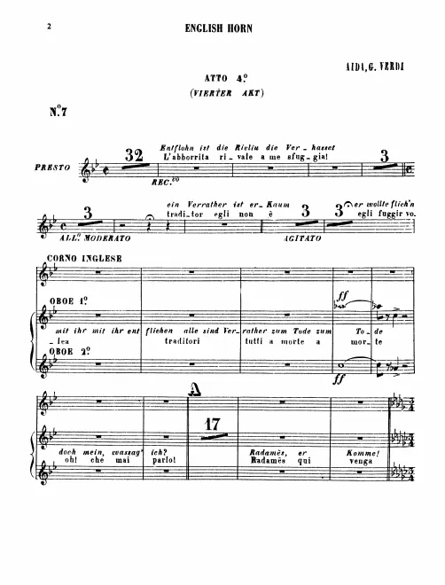 English Horn (Extra Copy)