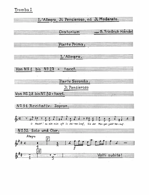 Trumpet 1, 2