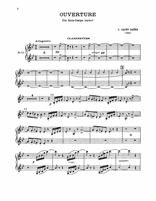 Clarinet 1/2 (A)