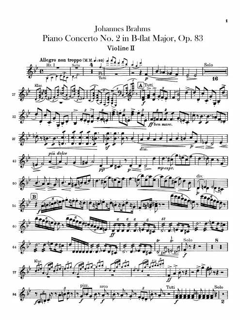 Violins II