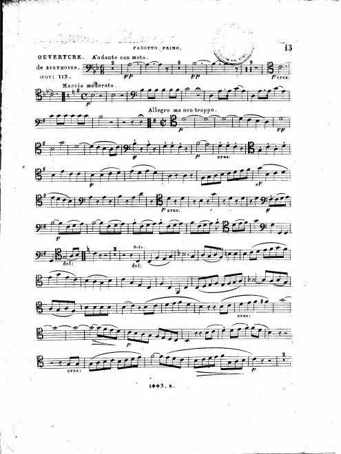 Bassoon 1, 2