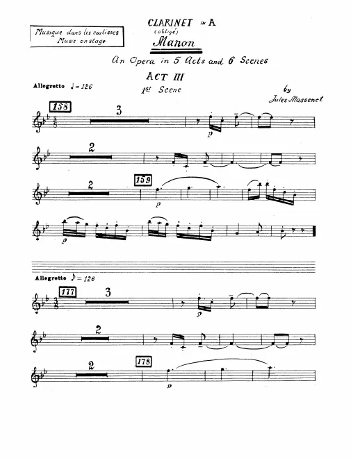 Clarinet (A)