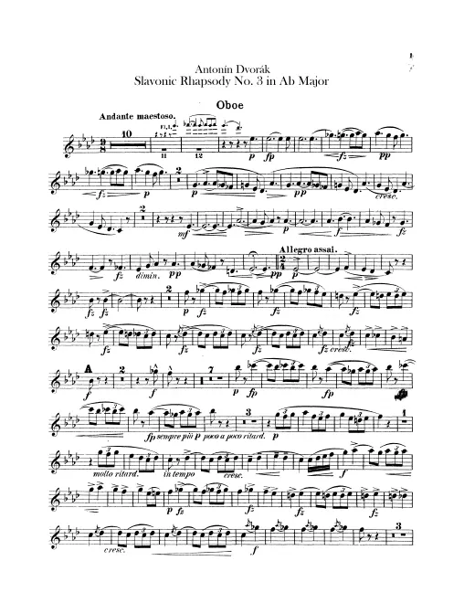 Oboe 1, 2