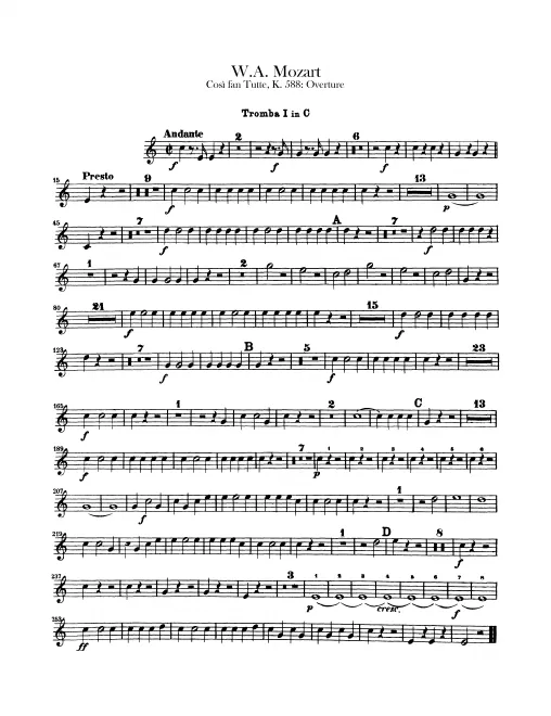 Trumpet 1, 2 (C)