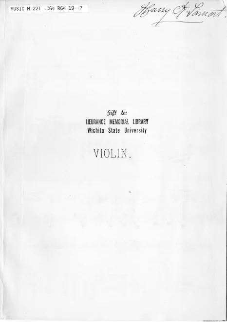Violin part