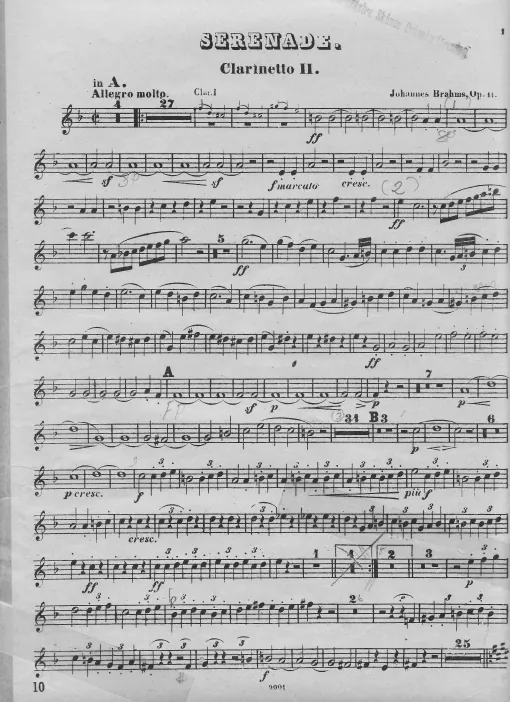 Clarinet 2 (A/B)