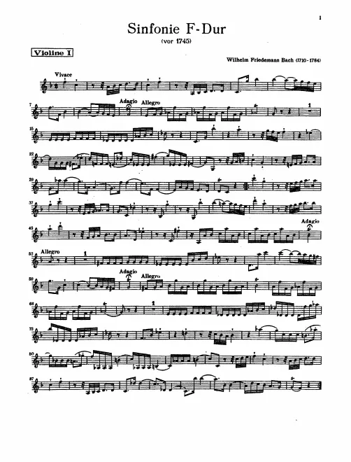 Violins I