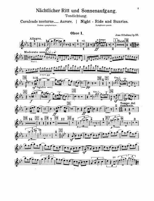 Oboe 1, 2