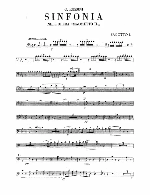Bassoon 1, 2