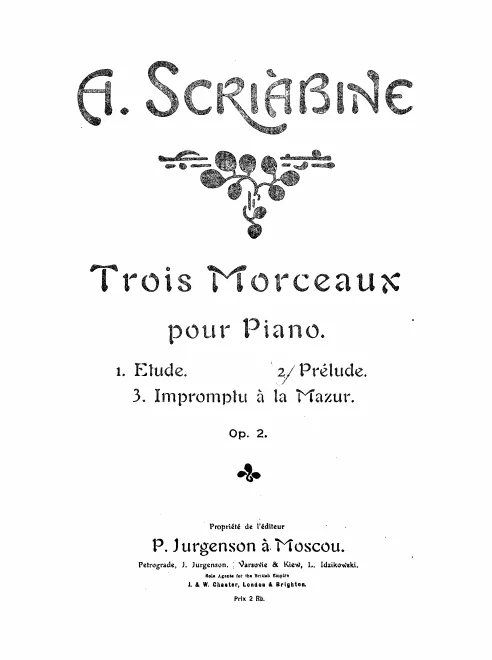 2. Prélude in B major