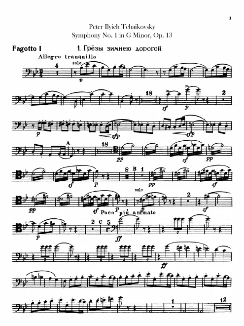 Bassoon 1