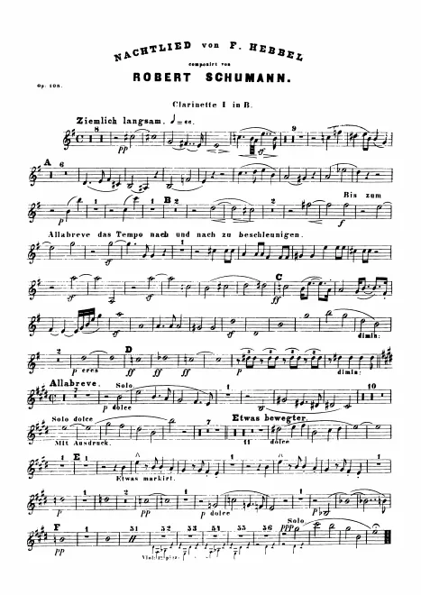 Clarinet 1, 2 (B)