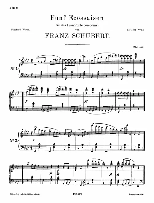 Incomplete Score (Nos.1-4, 6 only)