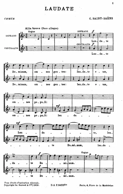 Chorus part