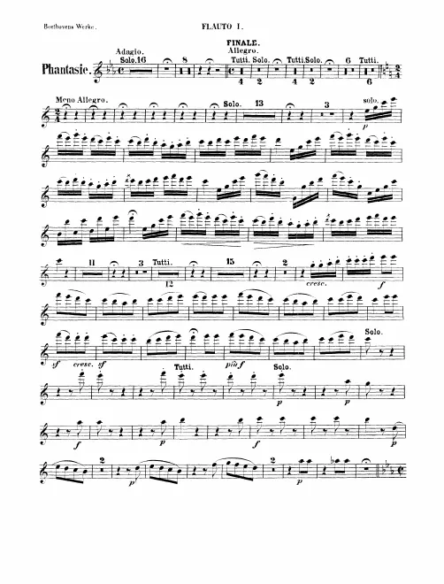 Flute 1, 2