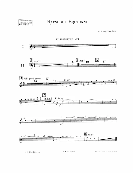 Trumpet 1, 2 (C)