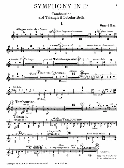 Triangle/Tambourine/Tubular Bells