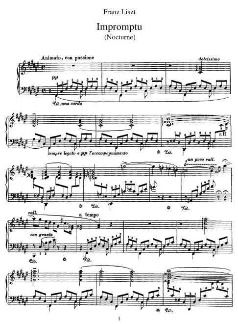 Complete Score (S.191)