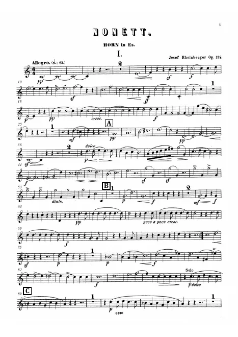 Horn (E)