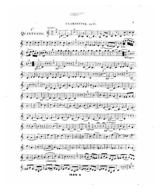 Clarinet (in C)