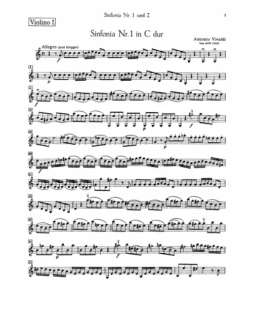 Violins I