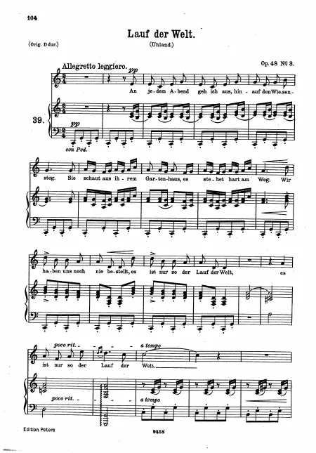 Complete Score (low key, )