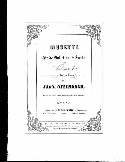 Complete Score and Cello Part