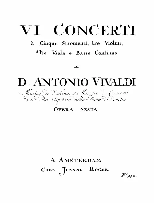 Organo e Violoncello [Continuo]