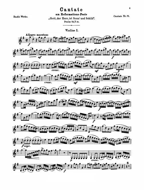 Violins I