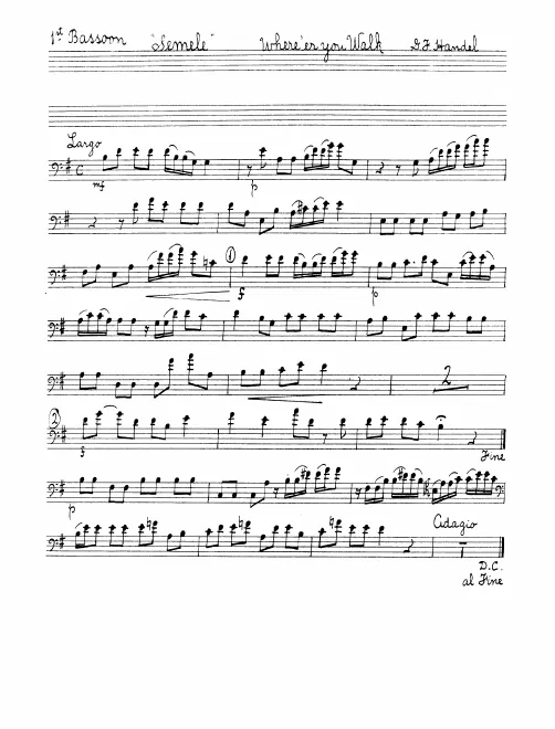 Bassoon 1, 2