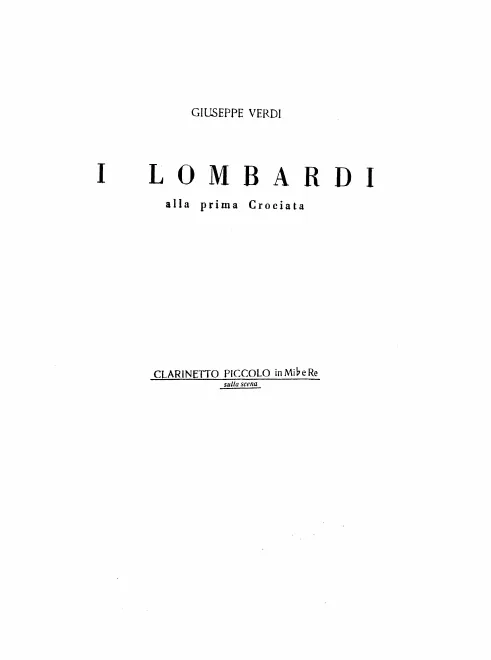 Piccolo Clarinet