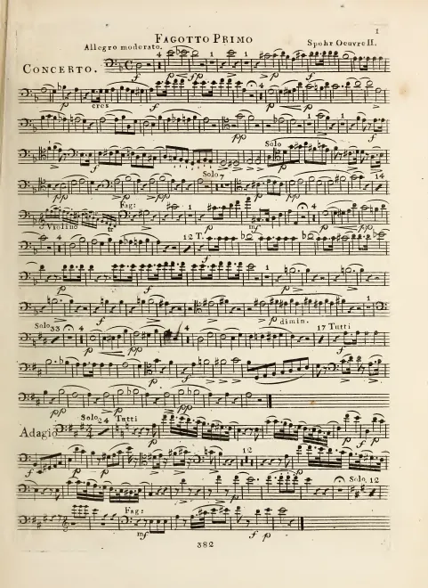Bassoon 1, 2