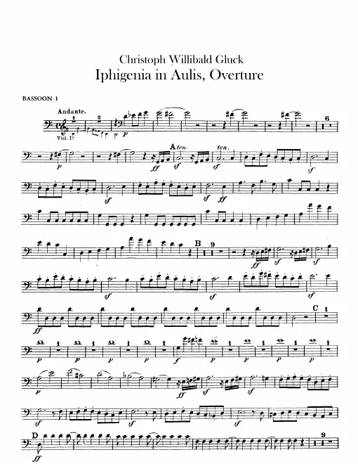Bassoon 1, 2, 3