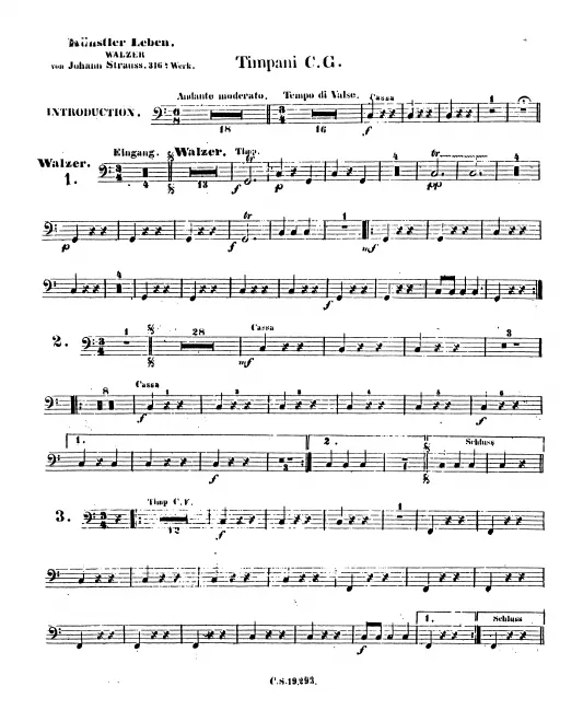 Timpani in C-G