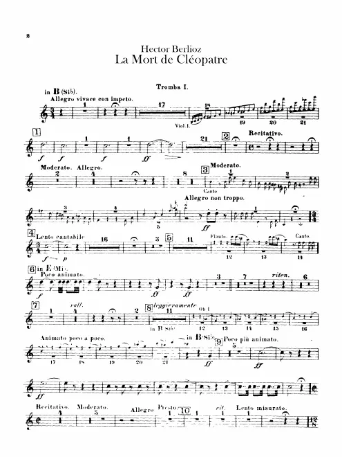 Trumpet 1, 2 (B, E, E)