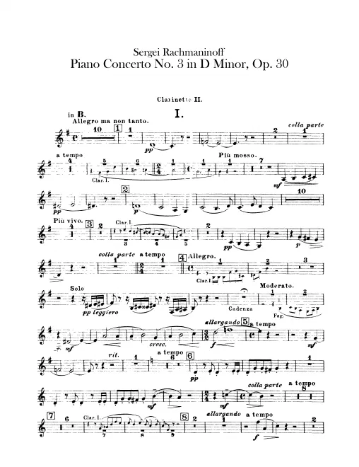 Clarinet 2 (B, A)