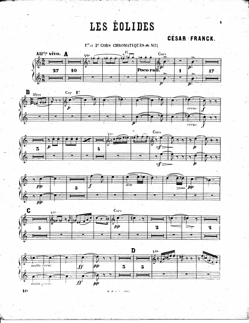 Horn 1/2 (E), 3/4 (E)