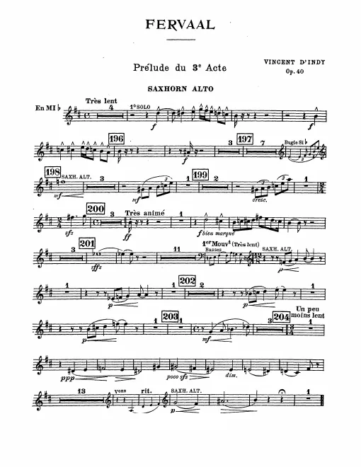 Alto Saxhorn (E♭), Baritone Saxhorn (B♭)