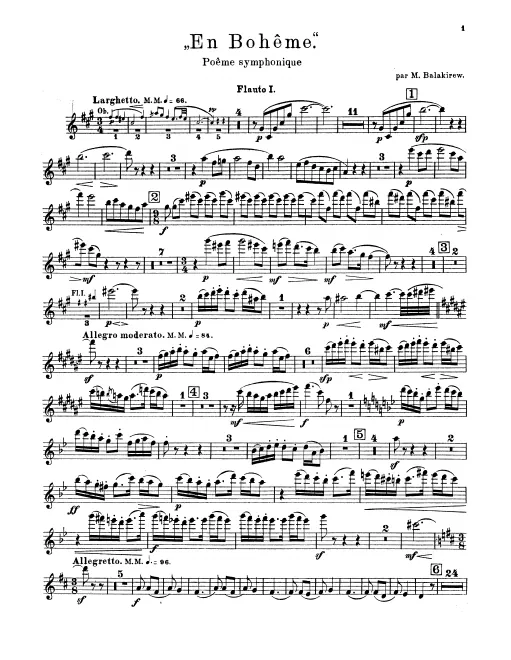 Flute 1, 2, 3/Piccolo